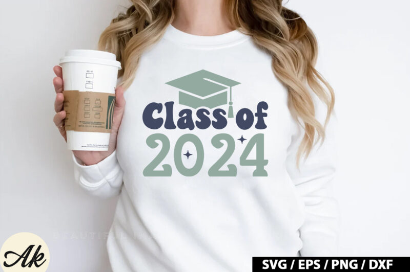 Class of 2024 Retro SVG