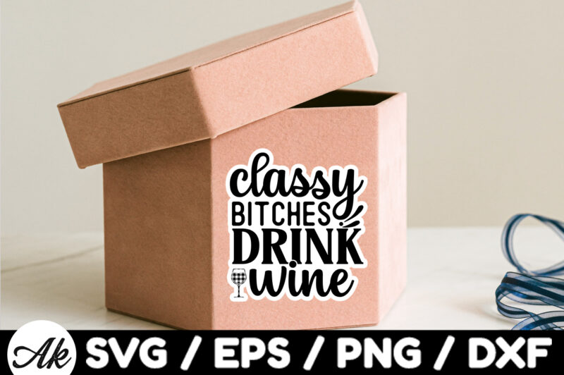 Wine Sticker SVG Bundle