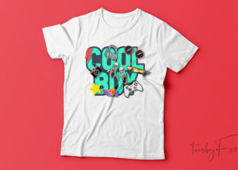 Cool Boy | T-Shirt Design For Sale