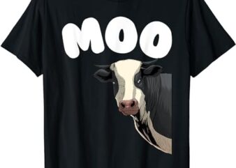 Cool Cow For Men Women Moo Cow Farmer Herd Cows Cattle Lover T-Shirt