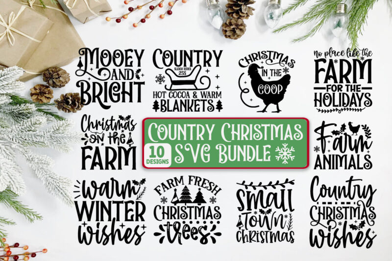 Christmas Mega SVG Bundle