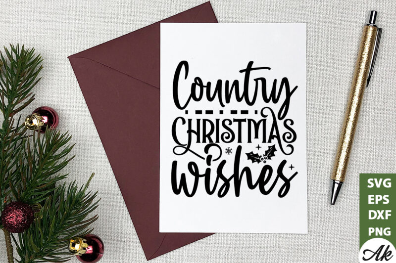 Country Christmas SVG Bundle