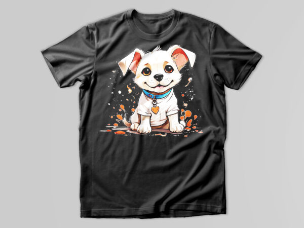 Dog t-shirt design