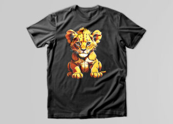 Baby Tiger T-Shirt Design