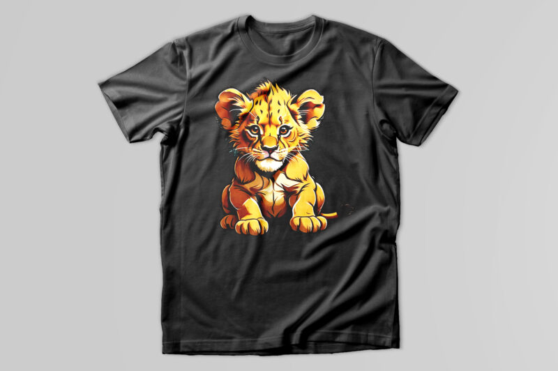 Baby Tiger T-Shirt Design