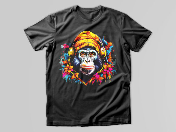 Apes art t-shirt design