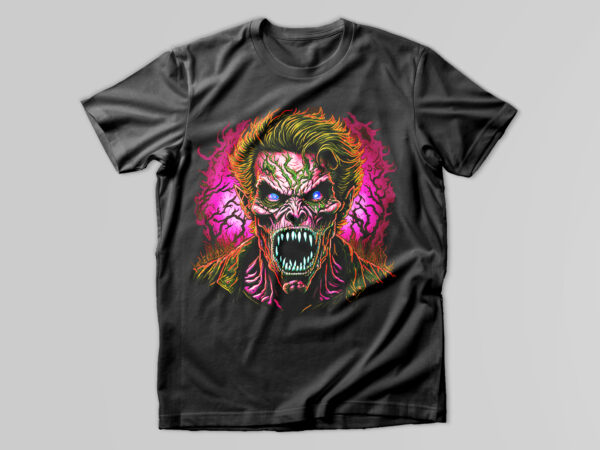 Zombie t-shirt design