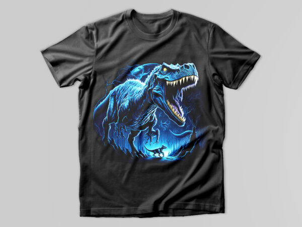 Dinosaur t shirt design