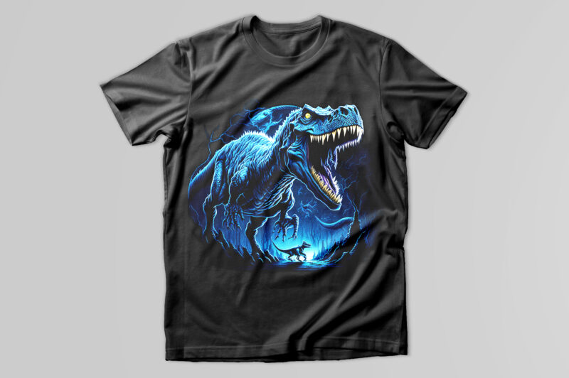 Dinosaur t shirt design