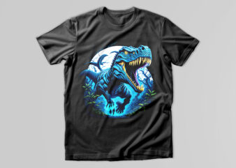 Dinosaur t -shirt design