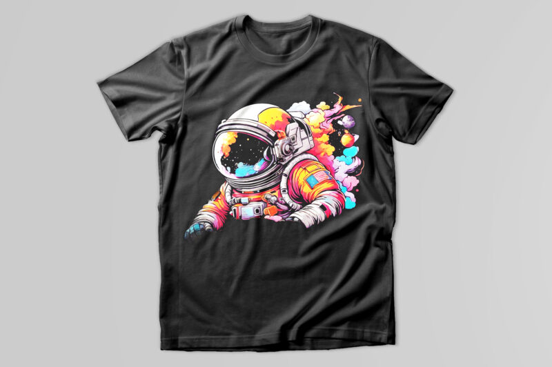 Astronaut t-shirt design