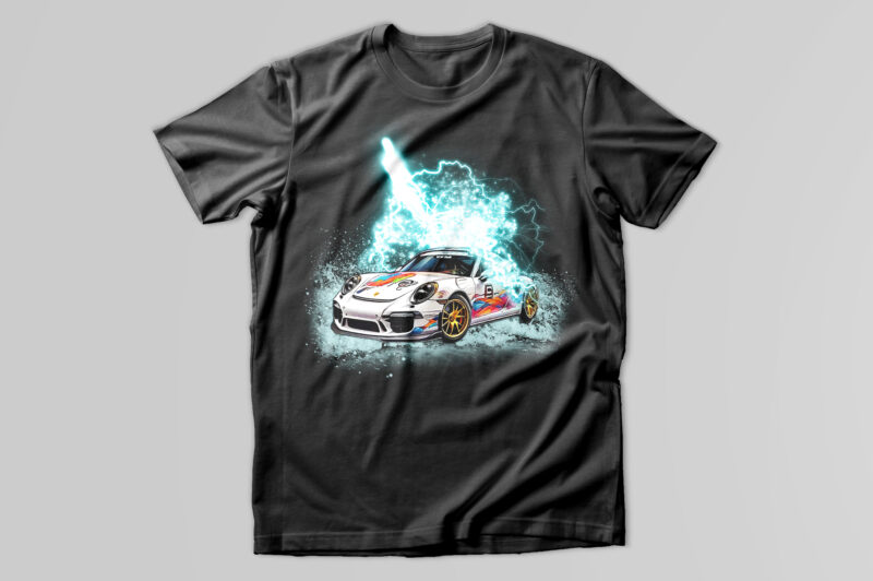Car t-shirt design