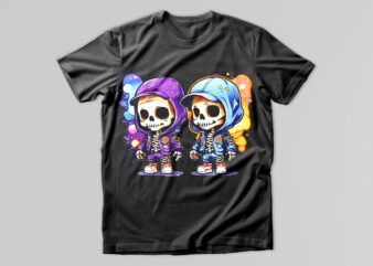 Skull t-shirt design