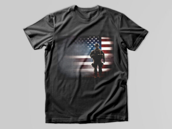 Soldier t -shirt design