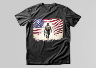 Soldier t -shirt design