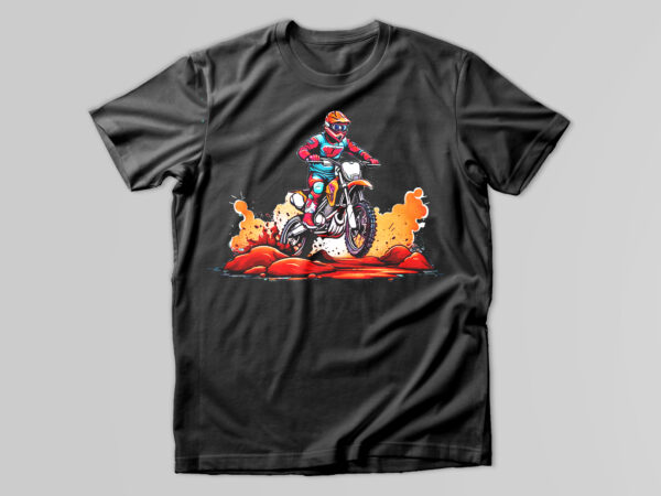 Motorcycle t-shirt design