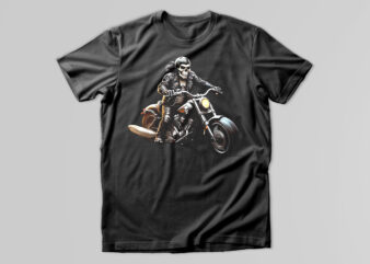 Motorcycle t-shirt design