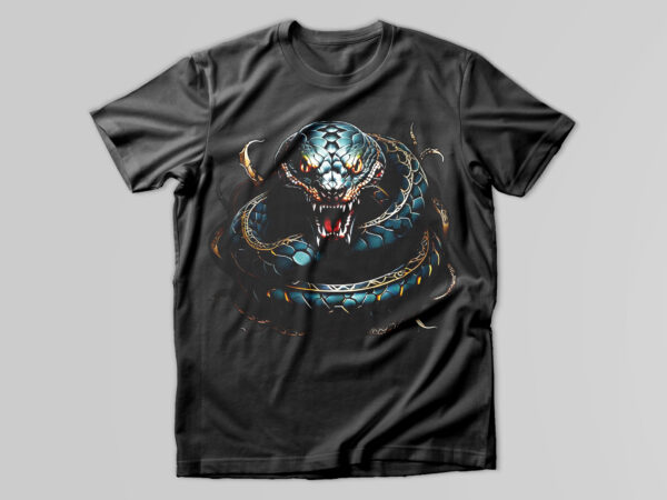 Snake t-shirt design