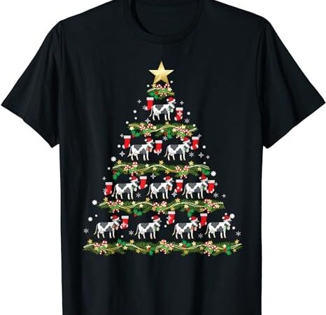 Cows christmas tree cow xmas ornaments t-shirt