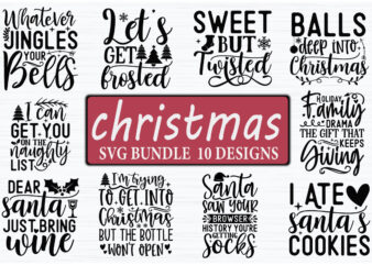 Cute Christmas SVG Bundle