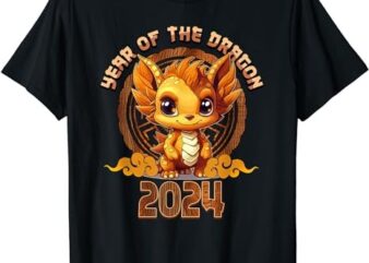 Cute Dragon for New Year 2024 – Year of the Dragon T-Shirt