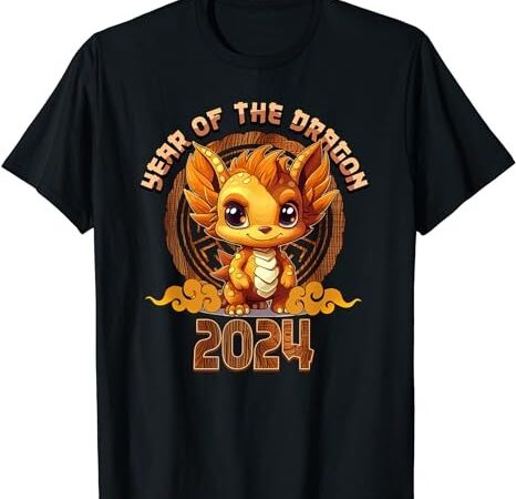 Cute dragon for new year 2024 – year of the dragon t-shirt