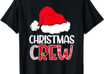 Cute Family Christmas Crew Matching Pajama Gift Lights T-Shirt
