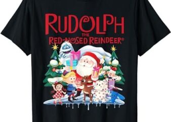 Cute Rudolph The Red Nosed Reindeer Christmas Special Xmas T-Shirt