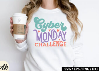 Cyber monday challenge Retro SVG