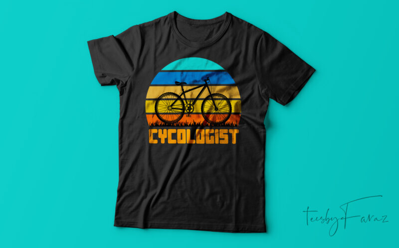Cycologist| T-shirt design for sale