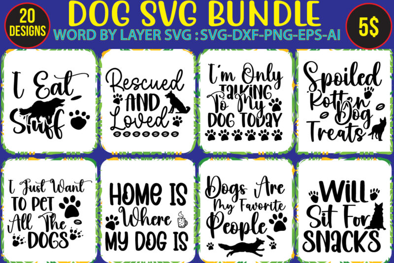 Dog T-shirt Designs Bundle,240 Designs,Big Sell Designs,On sell Designs,Dog SVG Cut file,240 Designs,Big Sell Designs,SVG bundle for Cricut,