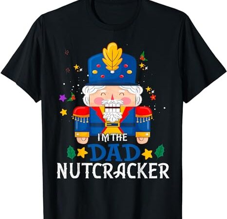 Dad nutcracker matching family group christmas party pjs t-shirt
