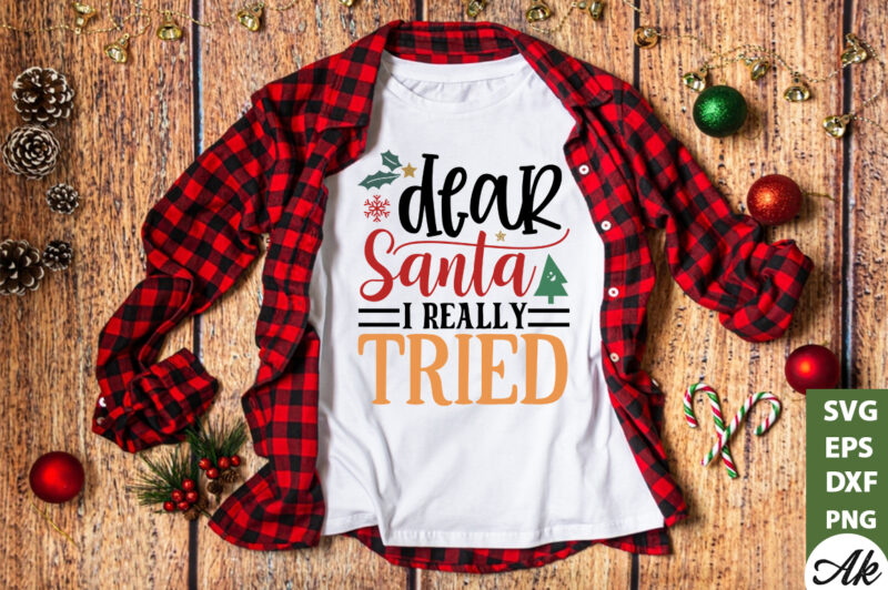 Dear santa i really tried SVG