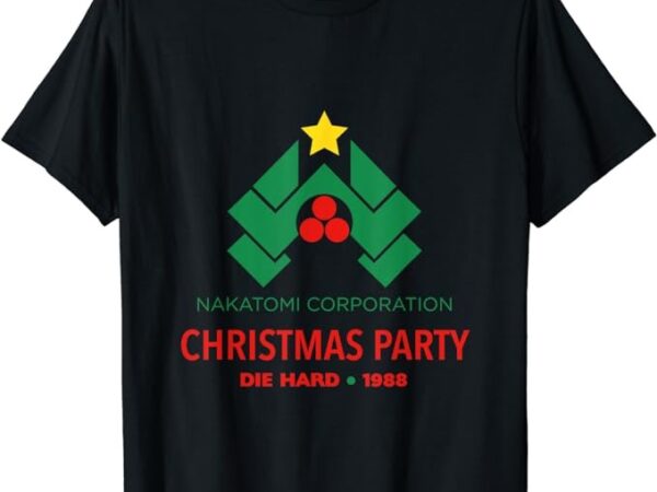 Die hard nakatomi corporation christmas party 1988 t-shirt