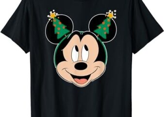 Disney Mickey Mouse Christmas Tree Holiday Headband T-Shirt