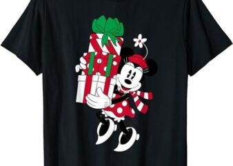 Disney Minnie Mouse Holiday Gifts T-Shirt