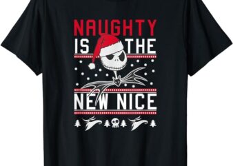 Disney Nightmare Before Christmas Nice Jack Short Sleeve T-Shirt