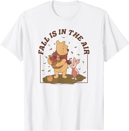 Disney winnie the pooh thanksgiving fall is in the air t-shirt