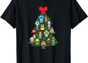 Disney and Pixar Christmas Tree Nutcracker Holiday T-Shirt