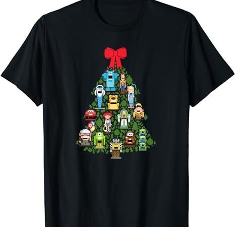 Disney and pixar christmas tree nutcracker holiday t-shirt