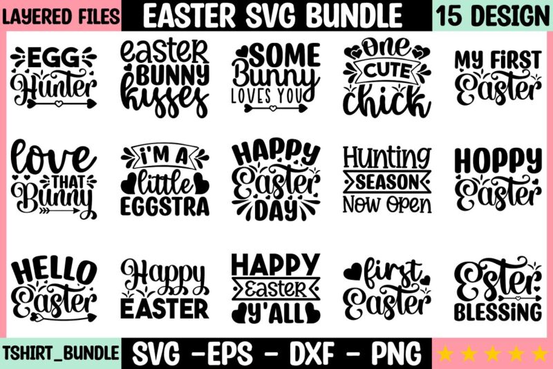 Easter SVG Bundle