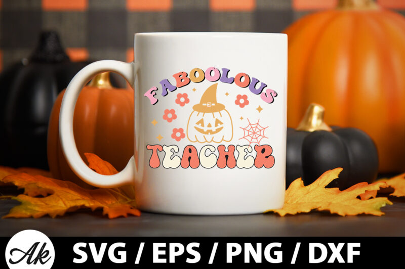 Retro Halloween SVG Bundle