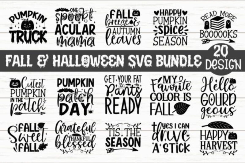 Halloween Mega SVG Bundle