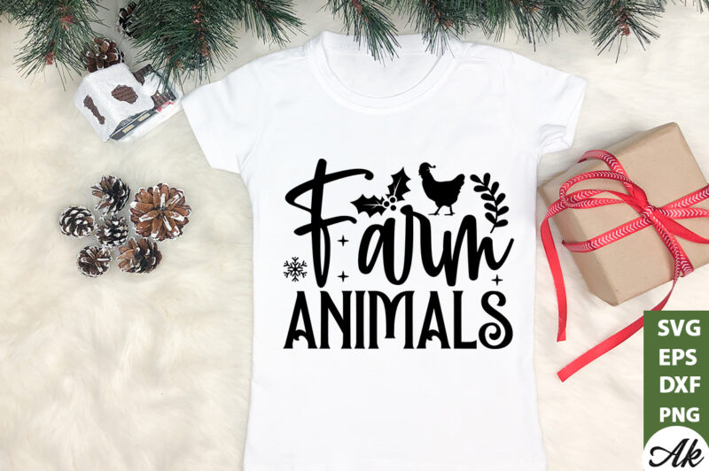 Farm animals SVG