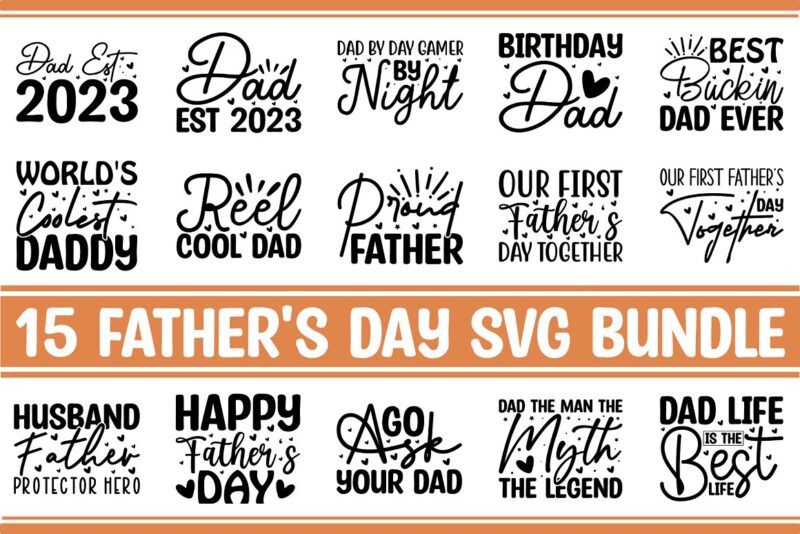 Fathers Day SVG Bundle