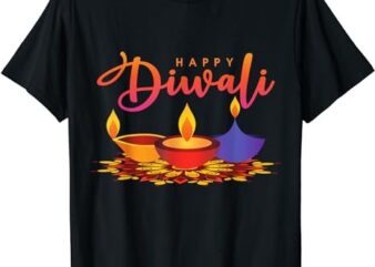 Festival of Light Happy Diwali Tee for Man and Woman T-Shirt