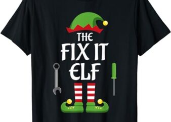 Fix It Elf Family Matching Group Christmas T-Shirt