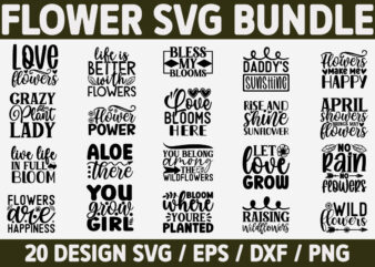 Flower SVG Bundle