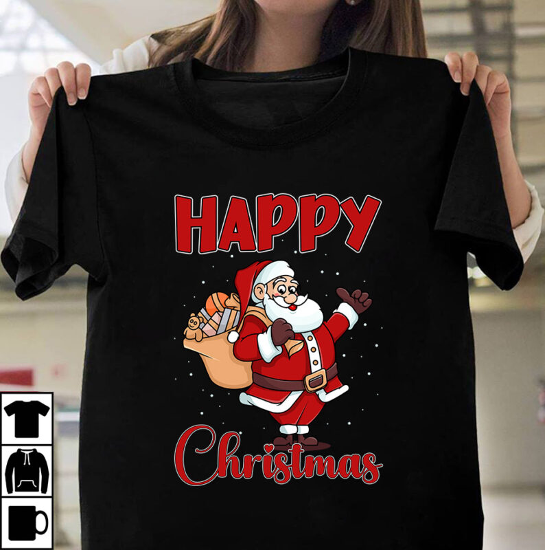 Happy Christmas T-shirt Design Christmas Vector T-shirt Design