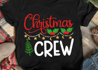 Christmas CrewT-shirt Design ,Christmas T-shirt Design,Christmas SVG Design ,Christmas SVG Cut File,Christmas Sublimation , Christmas T-shi